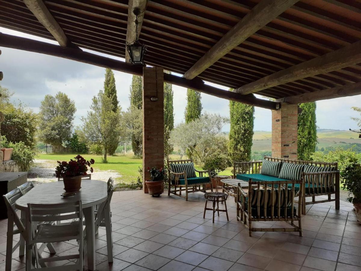 Podere Cacchini Pienza Buitenkant foto
