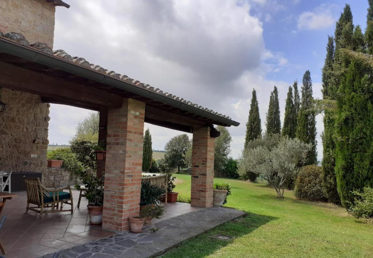 Podere Cacchini Pienza Buitenkant foto