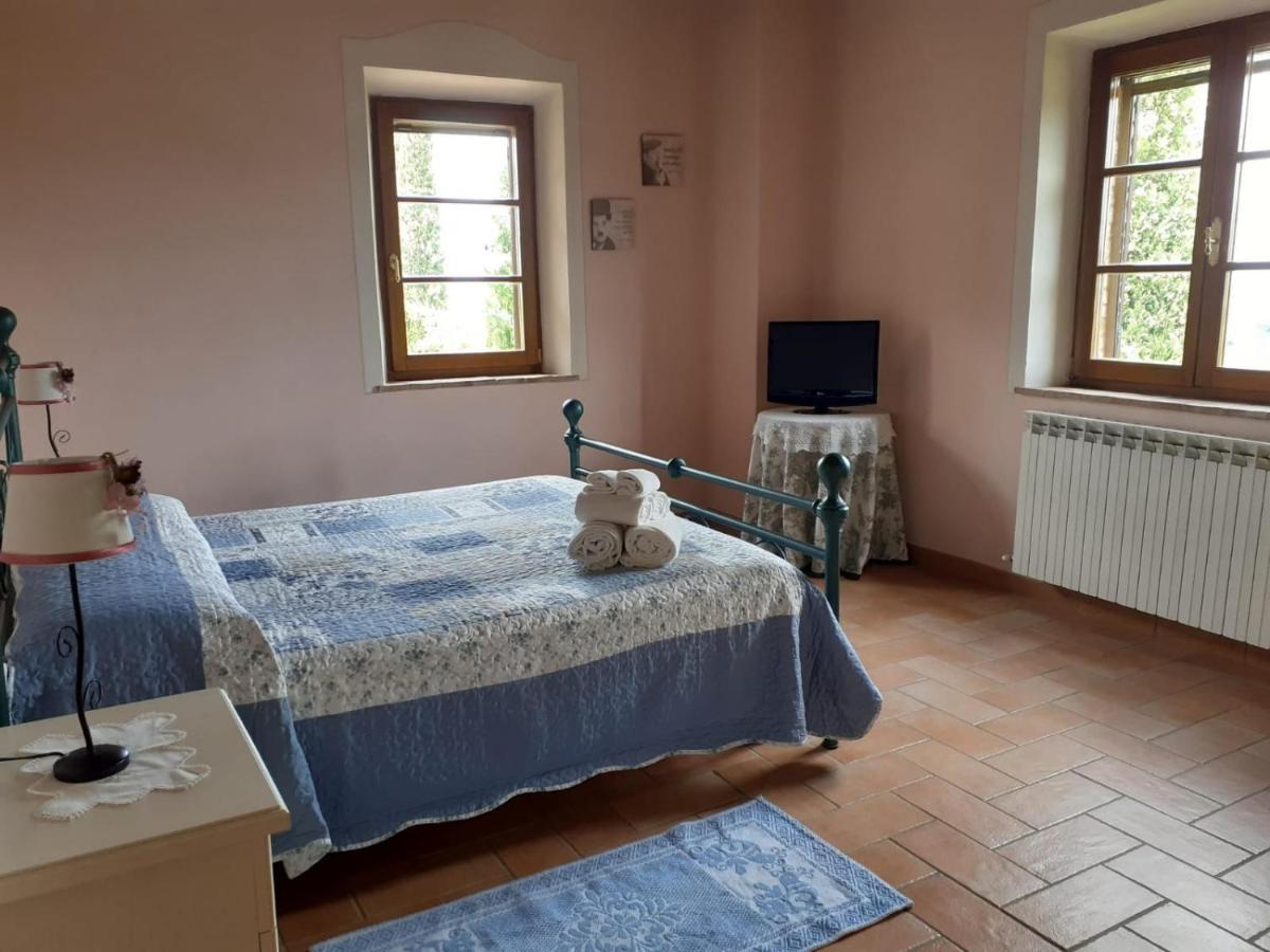 Podere Cacchini Pienza Buitenkant foto