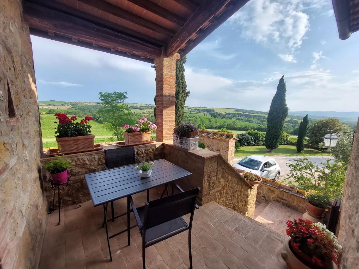 Podere Cacchini Pienza Buitenkant foto
