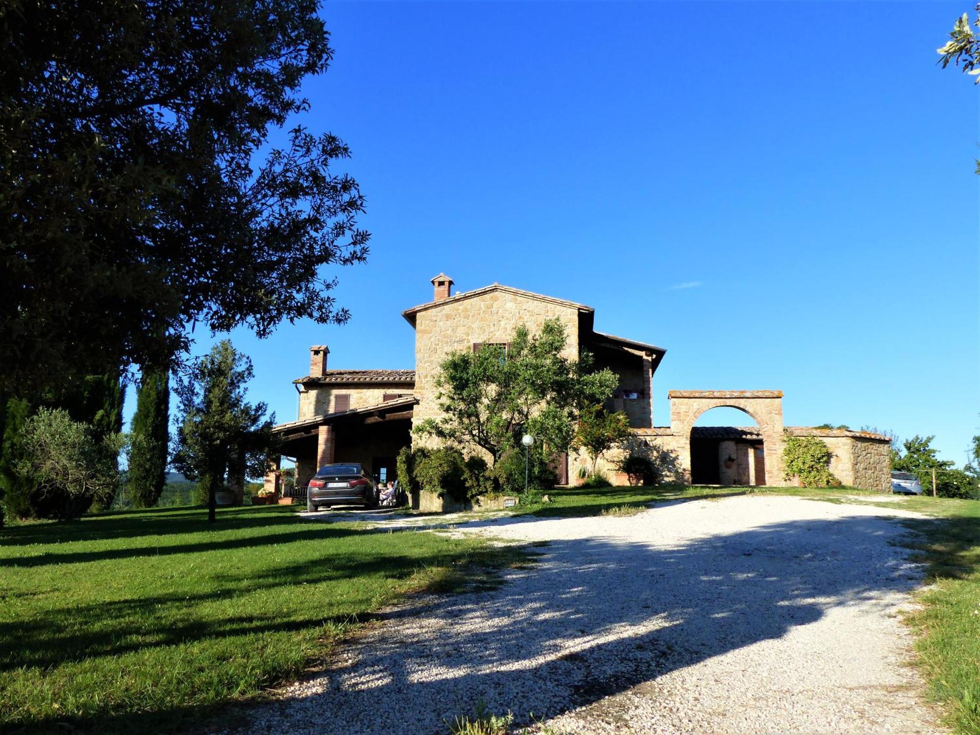 Podere Cacchini Pienza Buitenkant foto