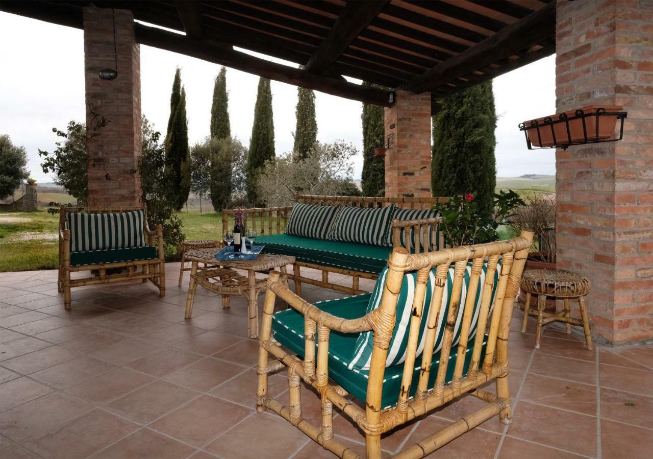 Podere Cacchini Pienza Buitenkant foto