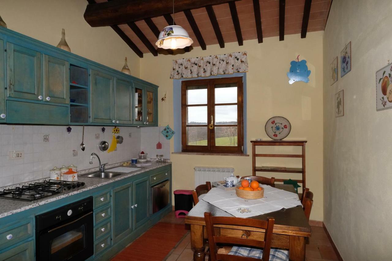 Podere Cacchini Pienza Buitenkant foto