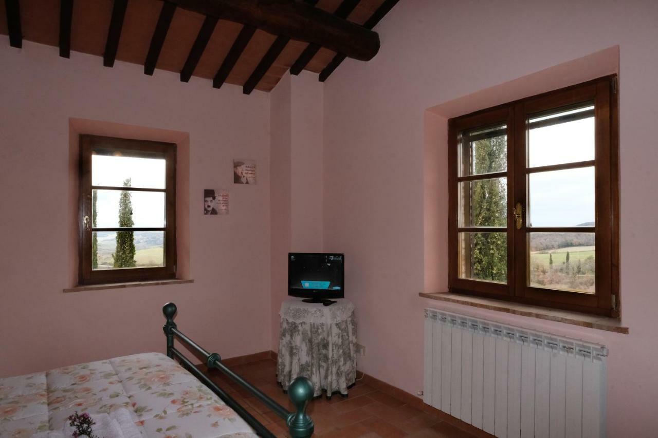 Podere Cacchini Pienza Buitenkant foto
