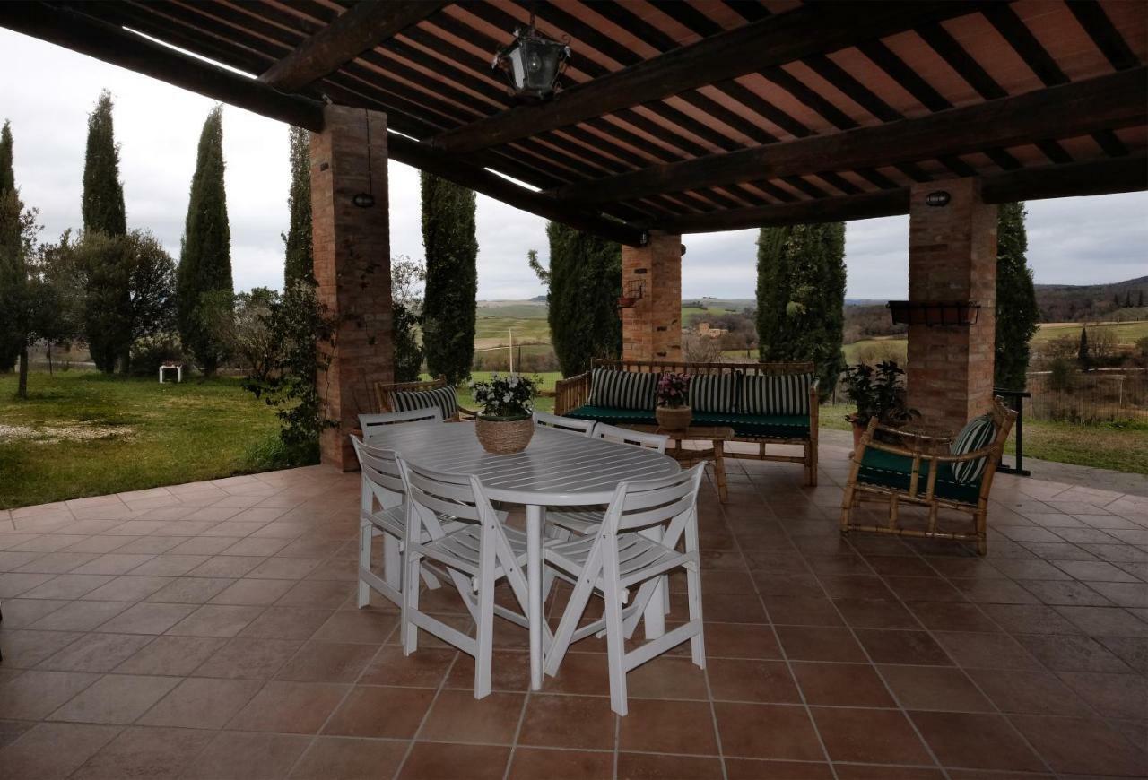 Podere Cacchini Pienza Buitenkant foto