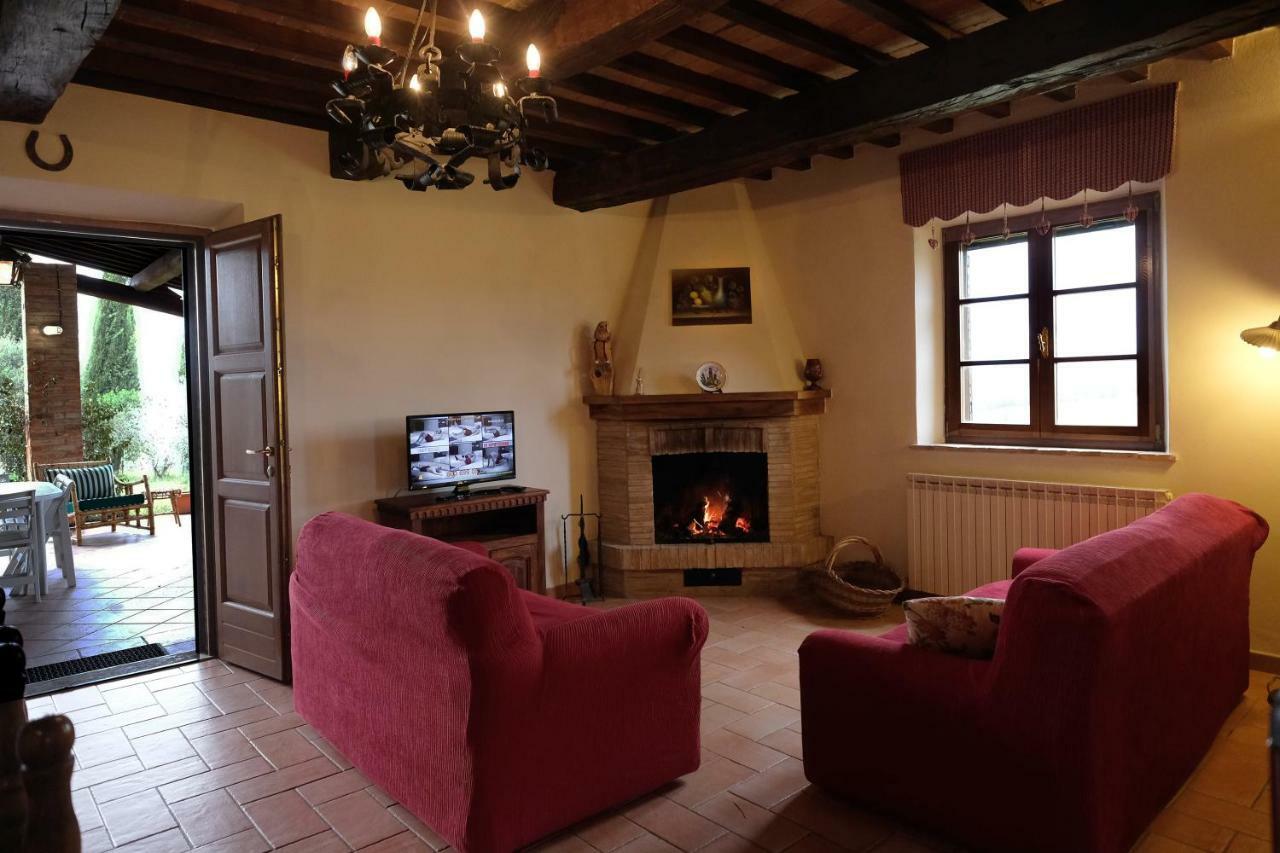 Podere Cacchini Pienza Buitenkant foto