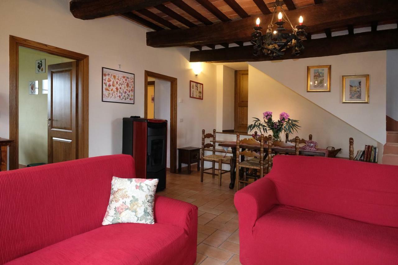 Podere Cacchini Pienza Buitenkant foto