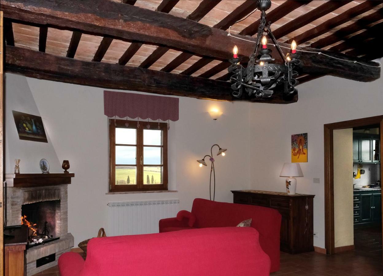 Podere Cacchini Pienza Buitenkant foto