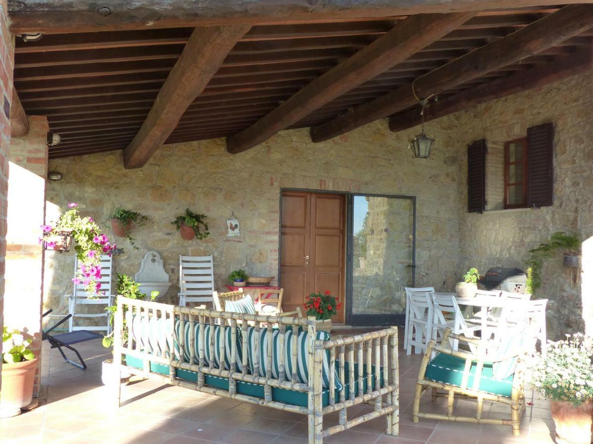 Podere Cacchini Pienza Buitenkant foto