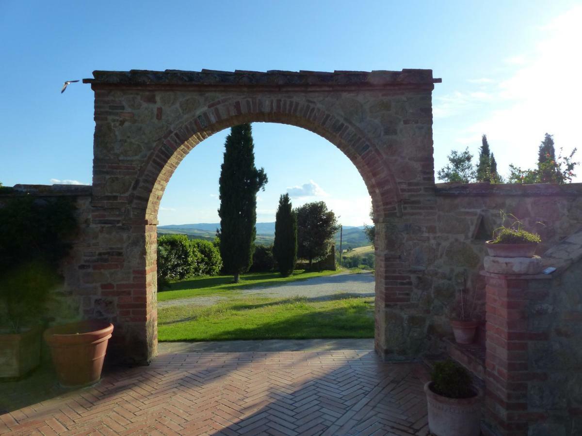 Podere Cacchini Pienza Buitenkant foto