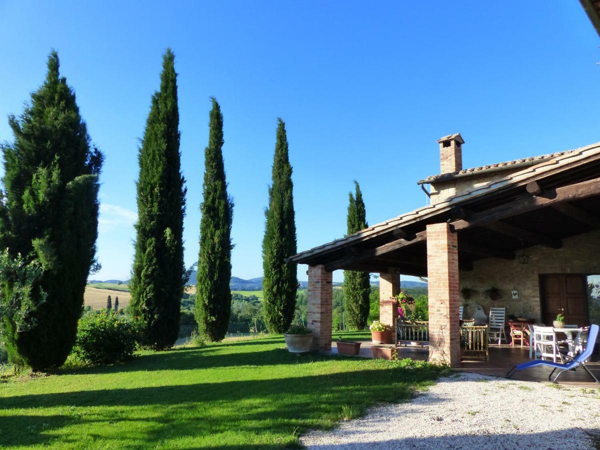 Podere Cacchini Pienza Buitenkant foto